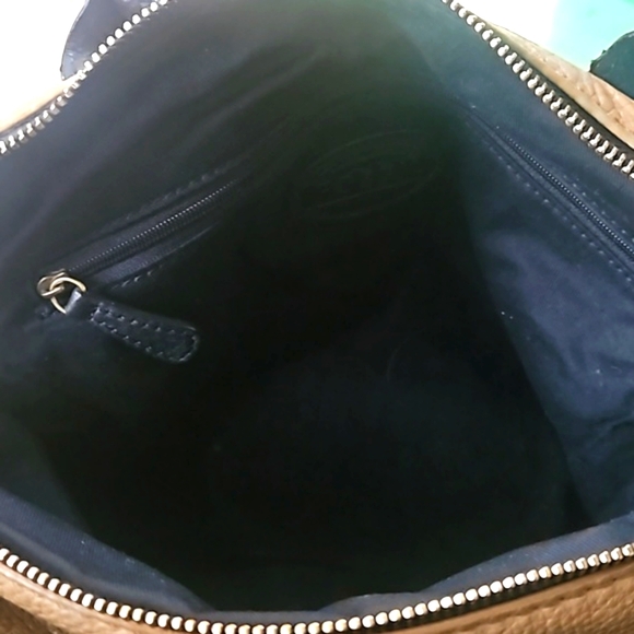 Fossil Erin tri- color leather satchel/crossbody bag - Picture 7 of 11